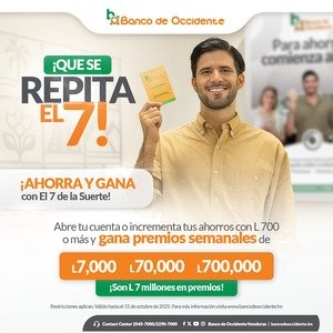Banco Occidente ¡Qué se Repita el 7!