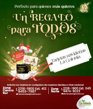 Supermercados La Colonia Tarjesta de Regalo